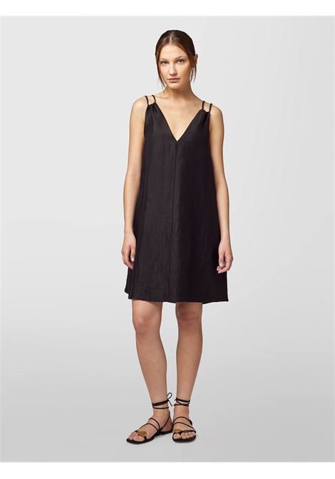 ALPHA STUDIO - BRIGHT LINEN V DRESS ALPHA STUDIO |  | AD-2612O2002